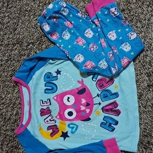3T Owl Pj Set